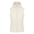 Liberty hood vest W krem beli 2